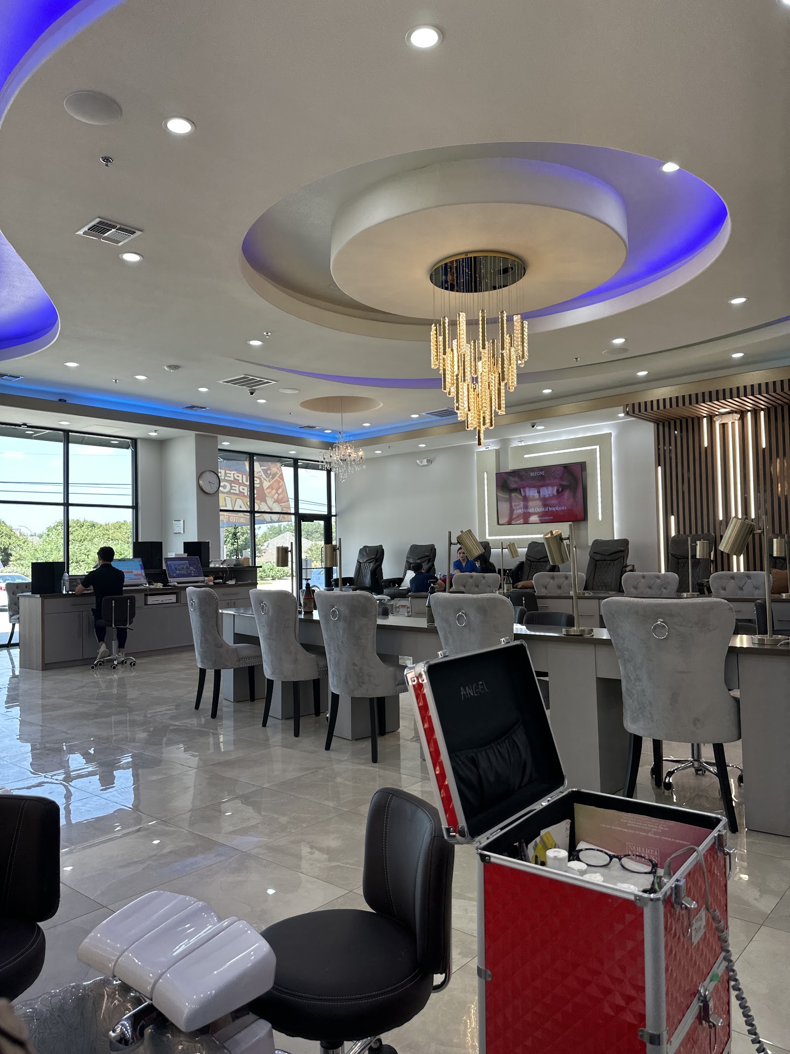 Resort Nail Bar nail work in Fort Worth, Texas